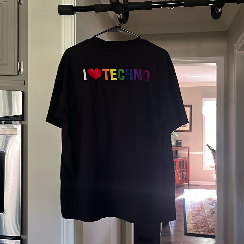 Balenciaga I love Techno shirt